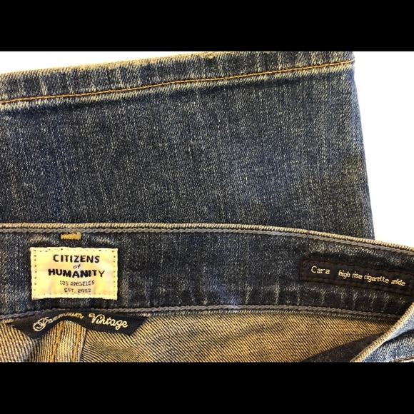 🔥 FIRE SALE CLOSET CLOSING🔥 Citizens of Humanity Cara Hi Rise Cigarette Ankle - Picture 5 of 8